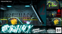 *ZEROICHI* DENNOHACK Cyberpunk Backdrop