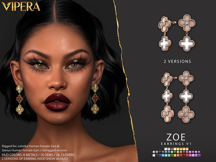 [VIPERA] Zoe Earrings