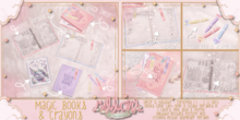 {Ribbons} Magic Book & Crayons {Box}