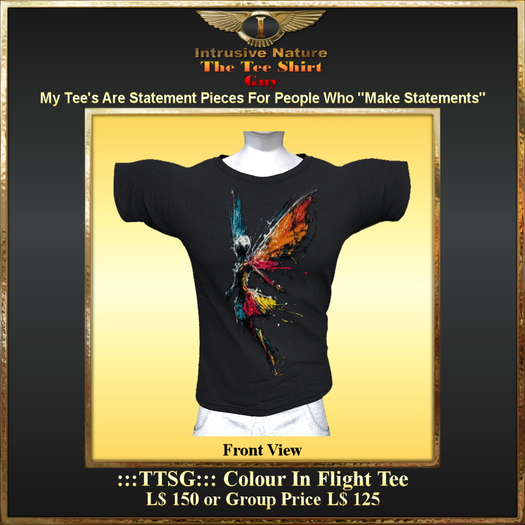 :::TTSG::: Colour In Flight Tee
