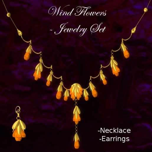 Wind Flowers -  Jewelry Set