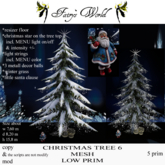 *Fairy`s World* CHRISTMAS TREE 6 MESH LOW PRIM