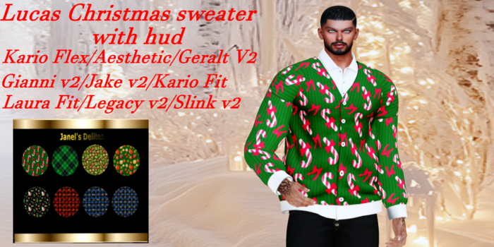 Lucas Christmas Sweater