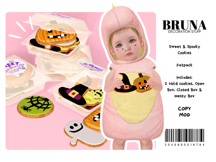 BRUNA - Sweet & Spooky Cookies - Fatpack