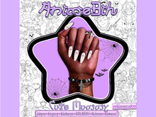 AnimeBih- Cute Mummy Set' Almond Nails