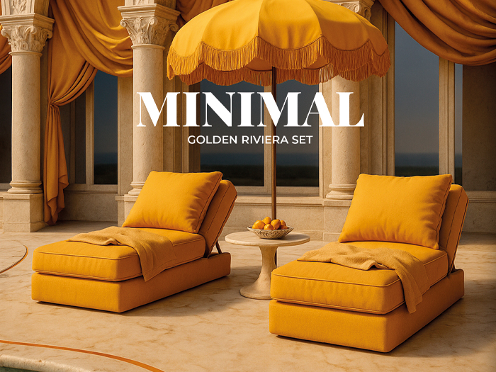 MINIMAL - Golden Riviera Set FATPACK