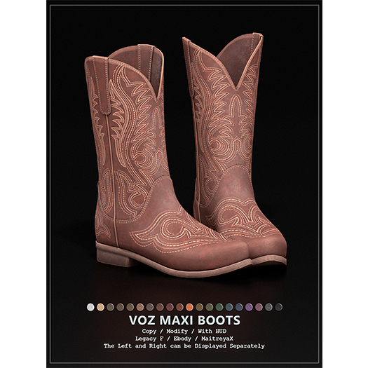 [VOZ] Maxi Boots (Fatpack)