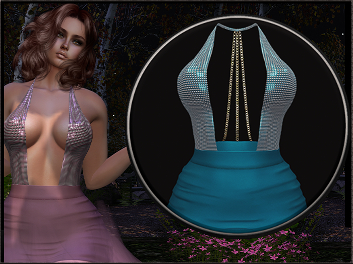 GGVG EMILY GOWN TEAL