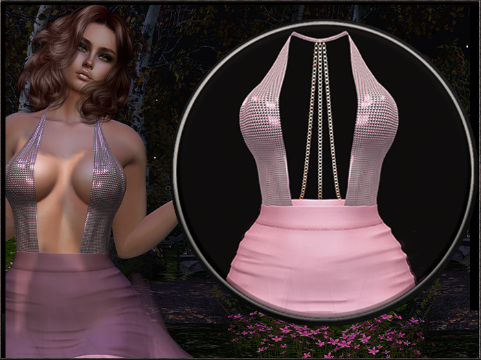 GGVG EMILY GOWN PINK