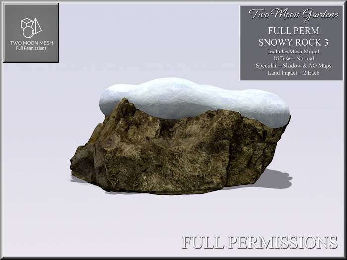 Full Perm Snow Rock