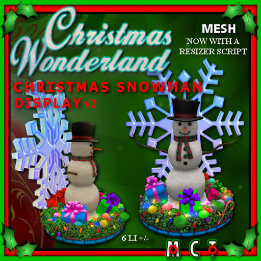 Christmas Snowman Display (Box)