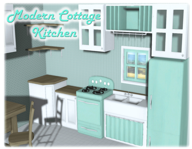 Full Perm - Modern Cottage Kitchen