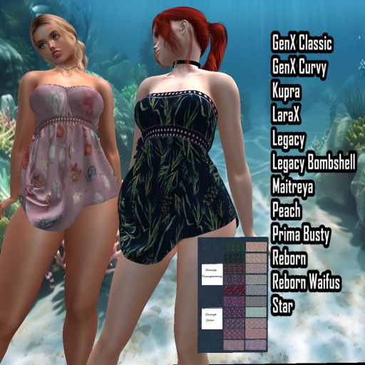 (GGD) Dress 66-Deep Sea