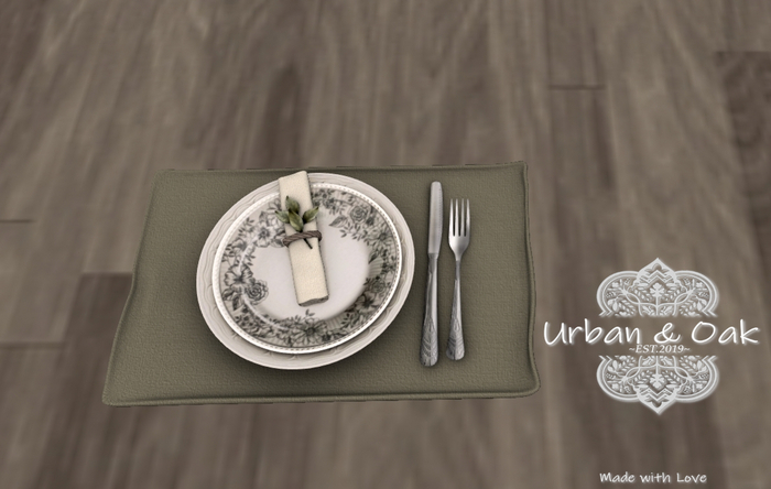 {U&O} Nora Plate Setting