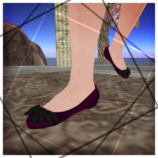 *VLC* Dark Fuchia Flats