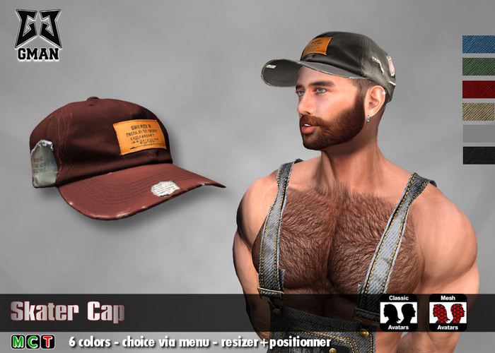 [GMan] HA - Skater Cap