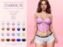 Carol's - Luna Top Peach