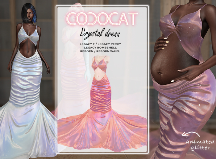 .cococat. Crystal dress - Sunset
