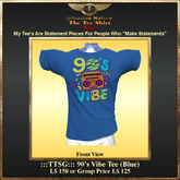 :::TTSG::: 90's Vibe Tee (Blue)