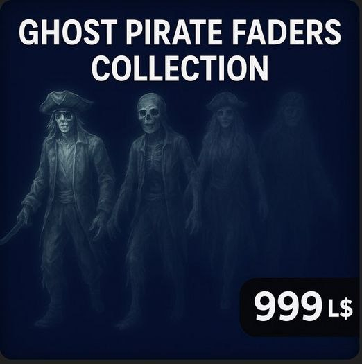 ghost pirate faders Collection (1 prim)