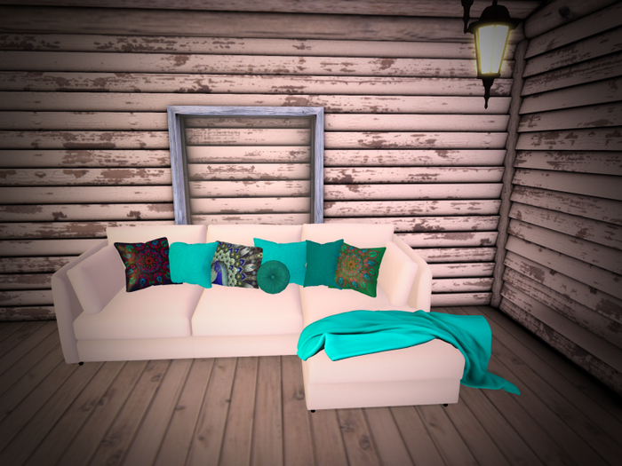 Lounge Sofa White 