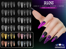 [Celesticat] Riot Nails - Metals