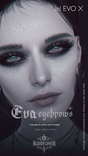 Bloodflower -  Eva eyebrows 2K [ add ]