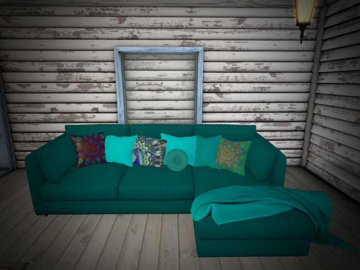Lounge Sofa Teal