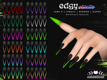 [Celesticat] Edgy Nails - Fatpack