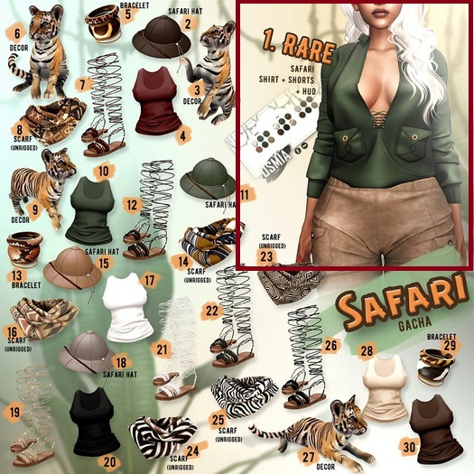 OSMIA - Safari.Gacha - Maitreya - RARE