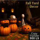 Full Perm Fall Yard Decor