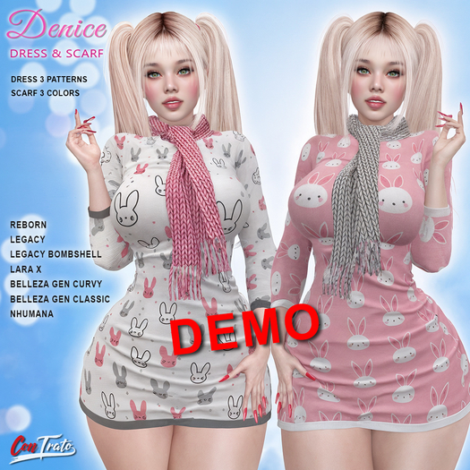 [ConTrato] Denice Dress DEMO