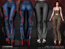 [-50%OFF] Edith Pants - FATPACK - COPY & MOD • LaraX • Reborn • Legacy • PetiteX • Waifu • Perky