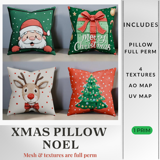 XMAS Pillow Noel
