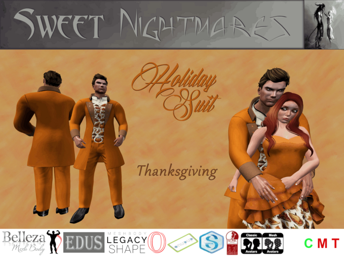 ~Sweet Nightmares~ Holiday Suit {Thanksgiving} 