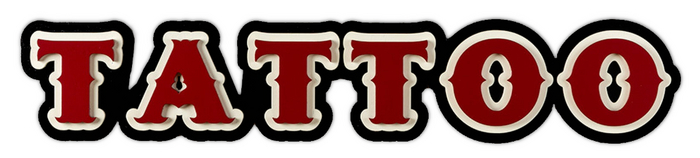 Tams - Sign - Tattoo_BlackRed