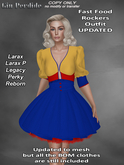 Fast Food Rockers Outfit Updated