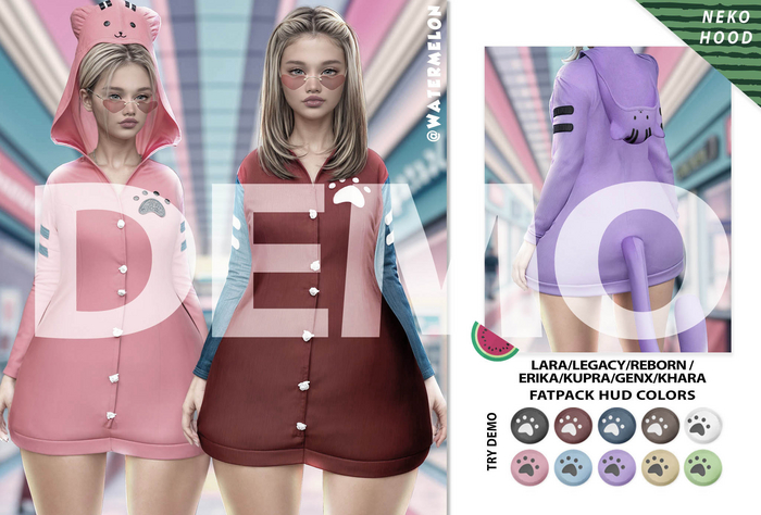 :::DEMO:::@WATERMELON:::NEKO_HOOD