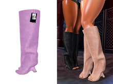 [Brior] Sapphire Wedge Boot - (Purple)