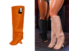 [Brior] Sapphire Wedge Boot - (Orange)