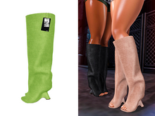[Brior] Sapphire Wedge Boot - (Green)