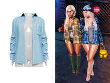 [Brior] Sapphire Button Up - (Blue)