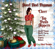 Sweet Noel PJs - Cheer - Womens  [BOXED]