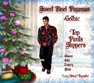 Sweet Noel PJs - Gothic - Mens  [BOXED]