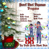 Sweet Noel PJs - Penguins - Kids  [BOXED]