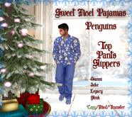 Sweet Noel PJs - Penguins - Mens  [BOXED]