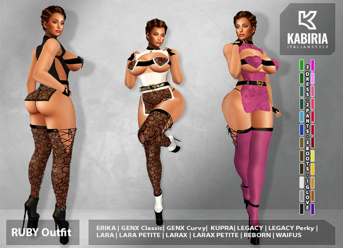 Kabiria * RUBY * Outfit Fatpack
