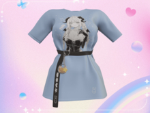 Minami :: Ayane Oversized T-shirt Sky