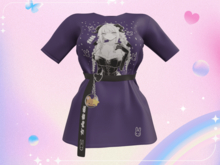 Minami :: Ayane Oversized T-shirt Amethyst
