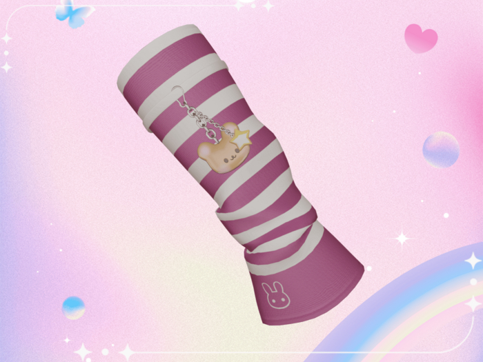 Minami :: Ayane Arm Warmers Raspberry